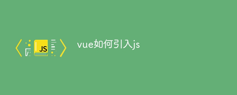 vue如何引入js