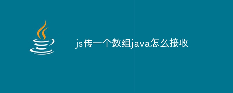 js传一个数组java怎么接收