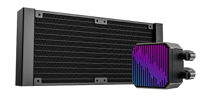 酷凛官网上线雪界 DX 无风扇版一体式水冷散热器：38mm 厚冷排