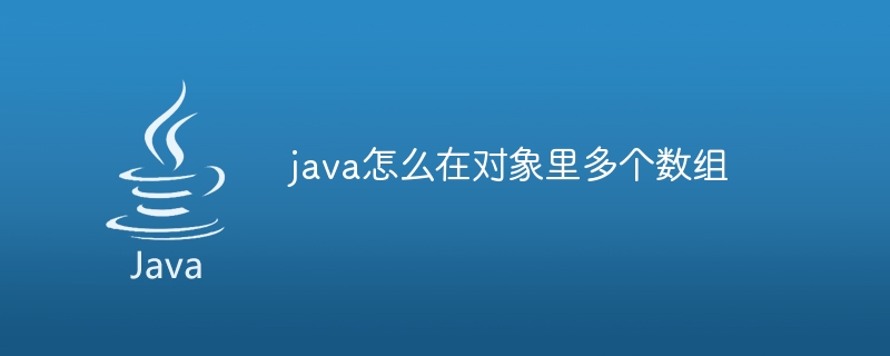 java怎么在对象里多个数组