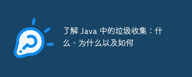 了解 java 中的垃圾收集：什么、为什么以及如何