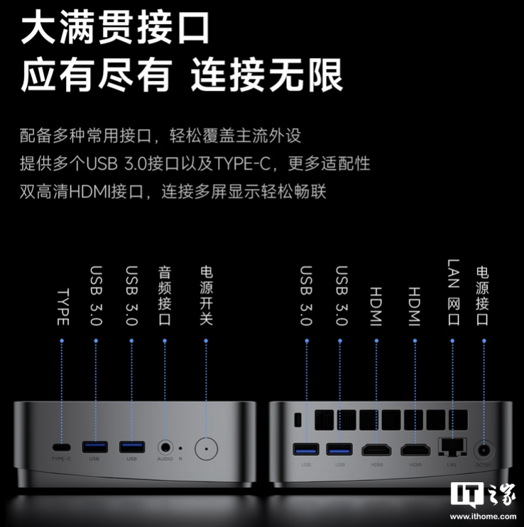 联想异能者 D80 mini 迷你主机新增“i5-13420H / i7-13620H”配置，2799 元起