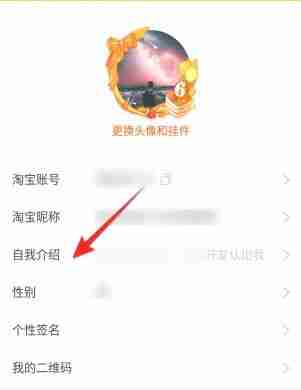 淘宝自我介绍怎么改 自我介绍更改方法介绍