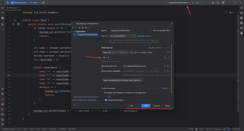 Java main 方法中 String[] args 的用途是什么？