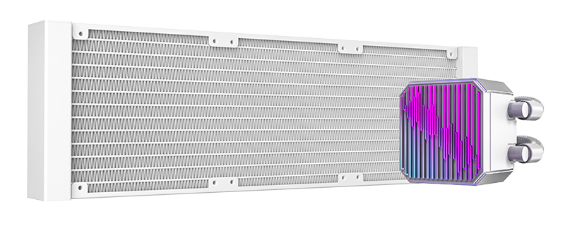 酷凛官网上线雪界 DX 无风扇版一体式水冷散热器：38mm 厚冷排