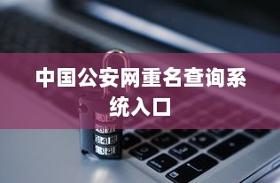 中国公安网重名查询系统入口
