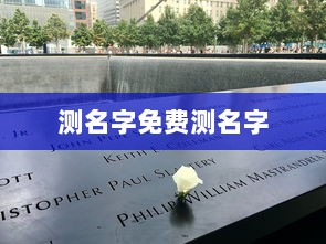 测名字免费测名字