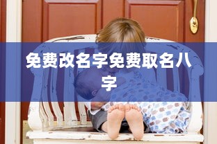 免费改名字免费取名八字  第1张