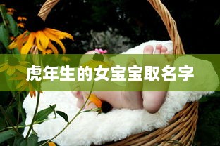 虎年生的女宝宝取名字