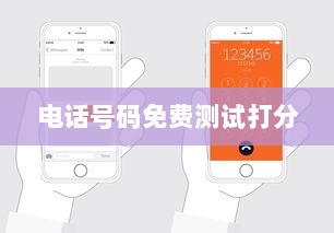 电话号码免费测试打分