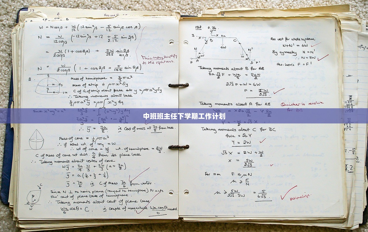中班班主任下学期工作计划