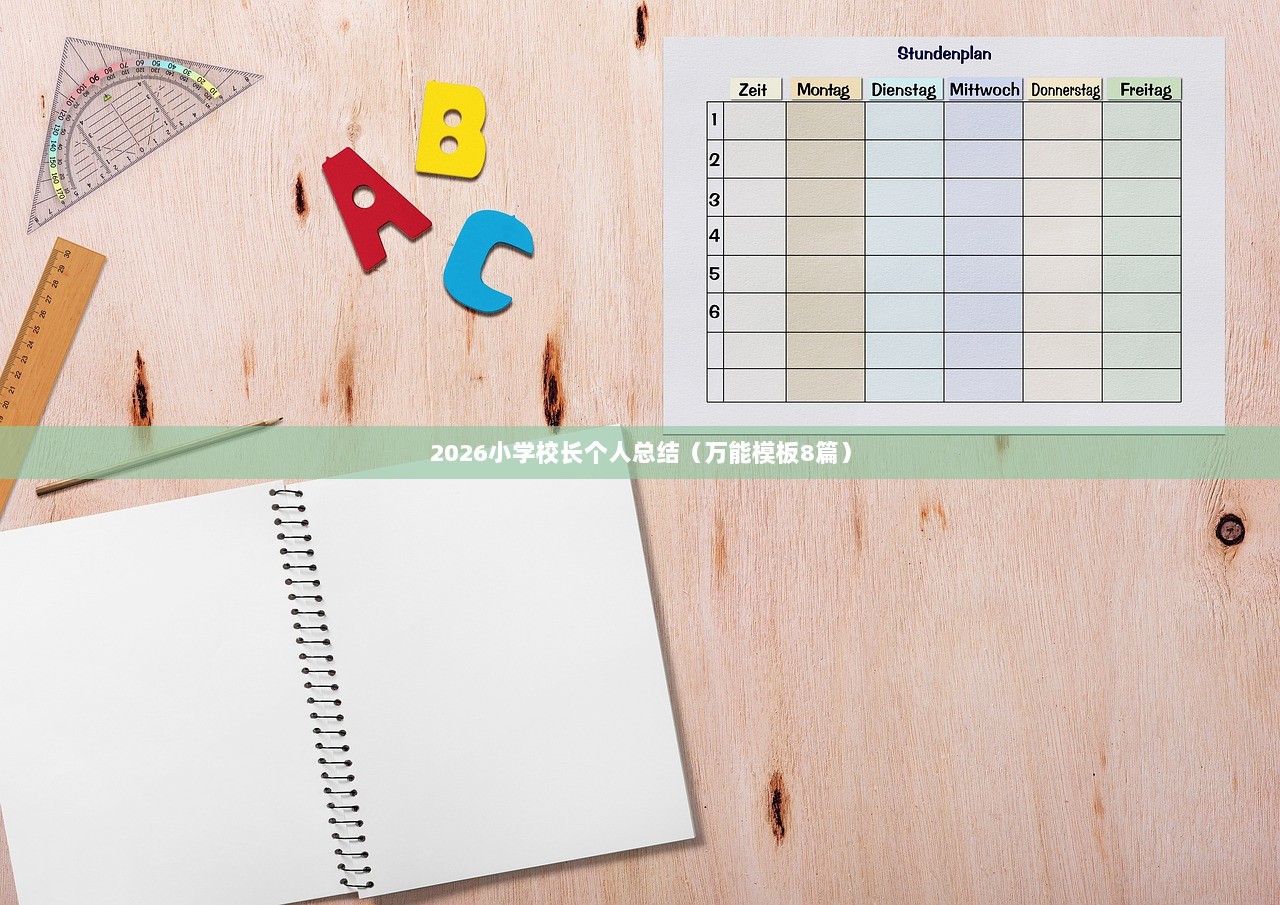 2026小学校长个人总结（万能模板8篇）