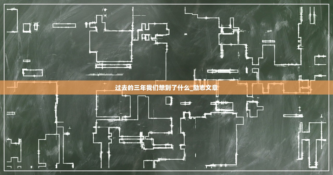 过去的三年我们想到了什么_励志文章