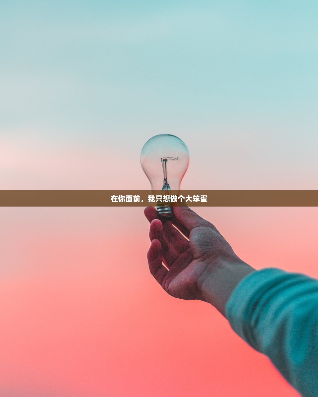 在你面前，我只想做个大笨蛋