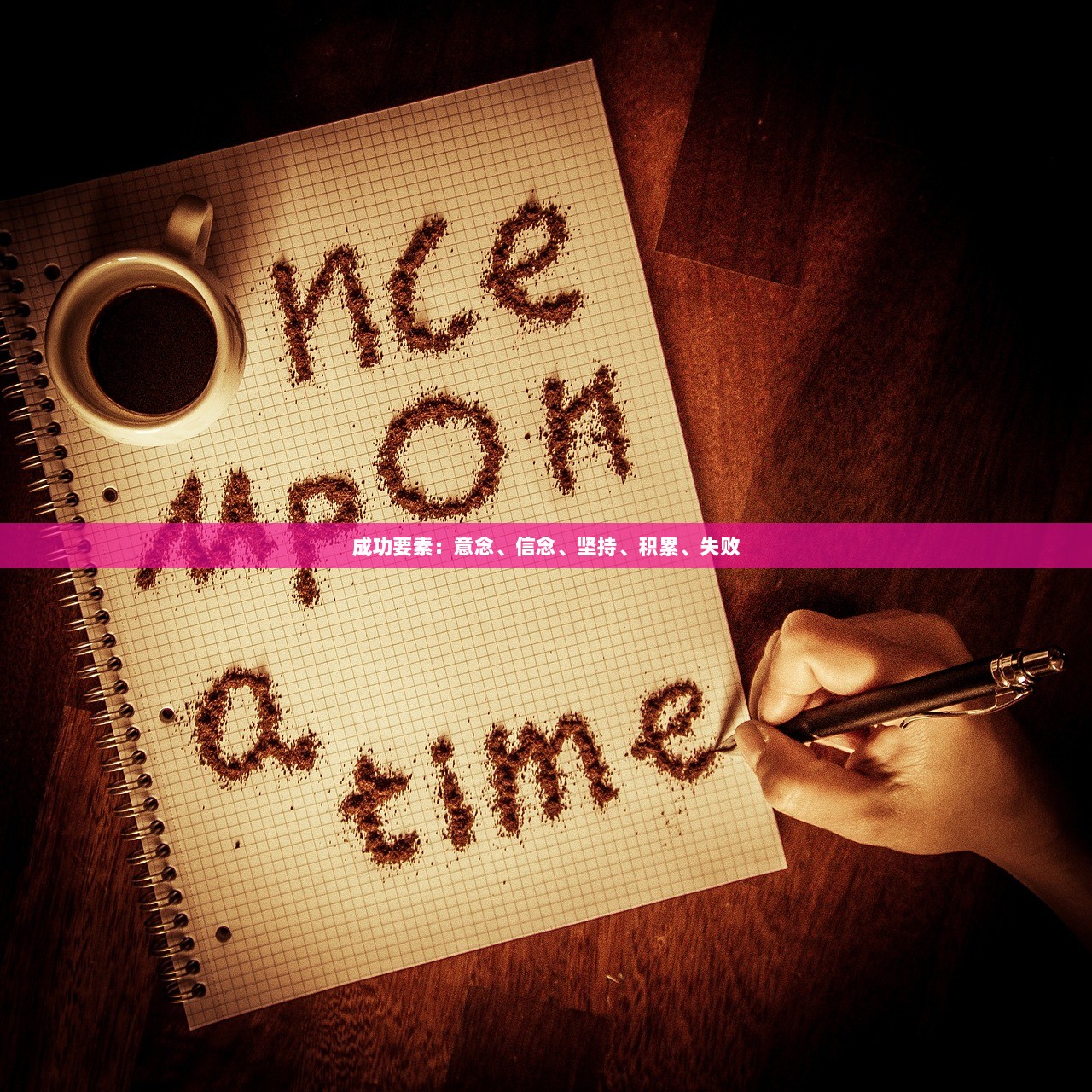 成功要素：意念、信念、坚持、积累、失败