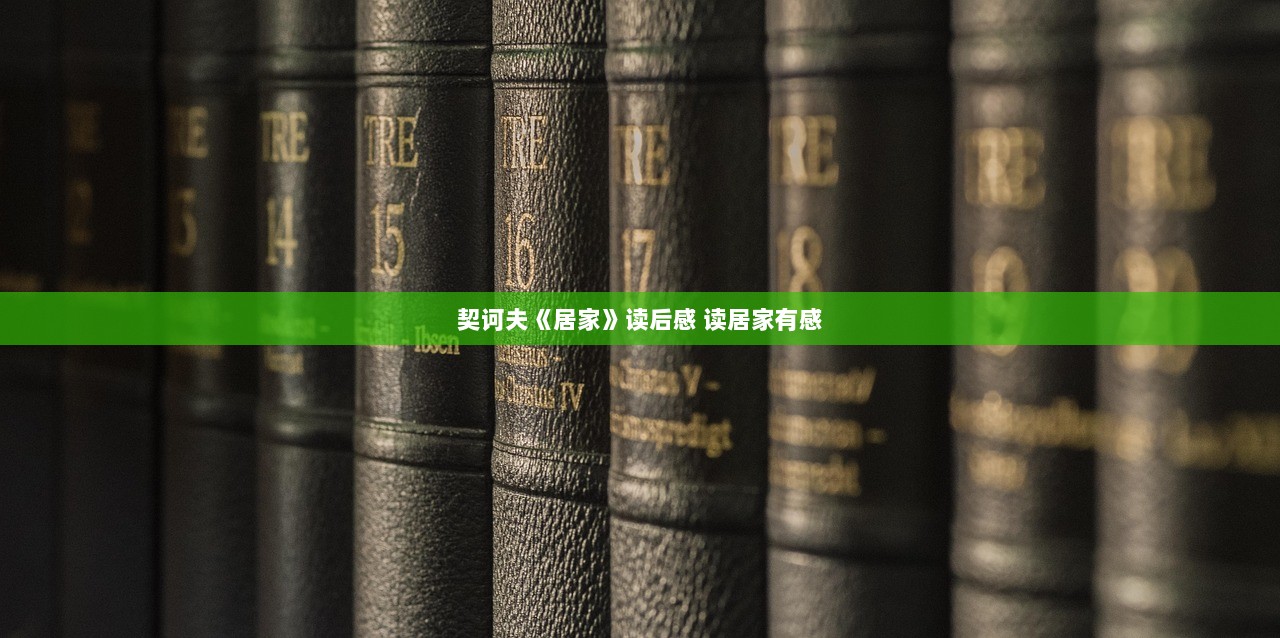 契诃夫《居家》读后感 读居家有感