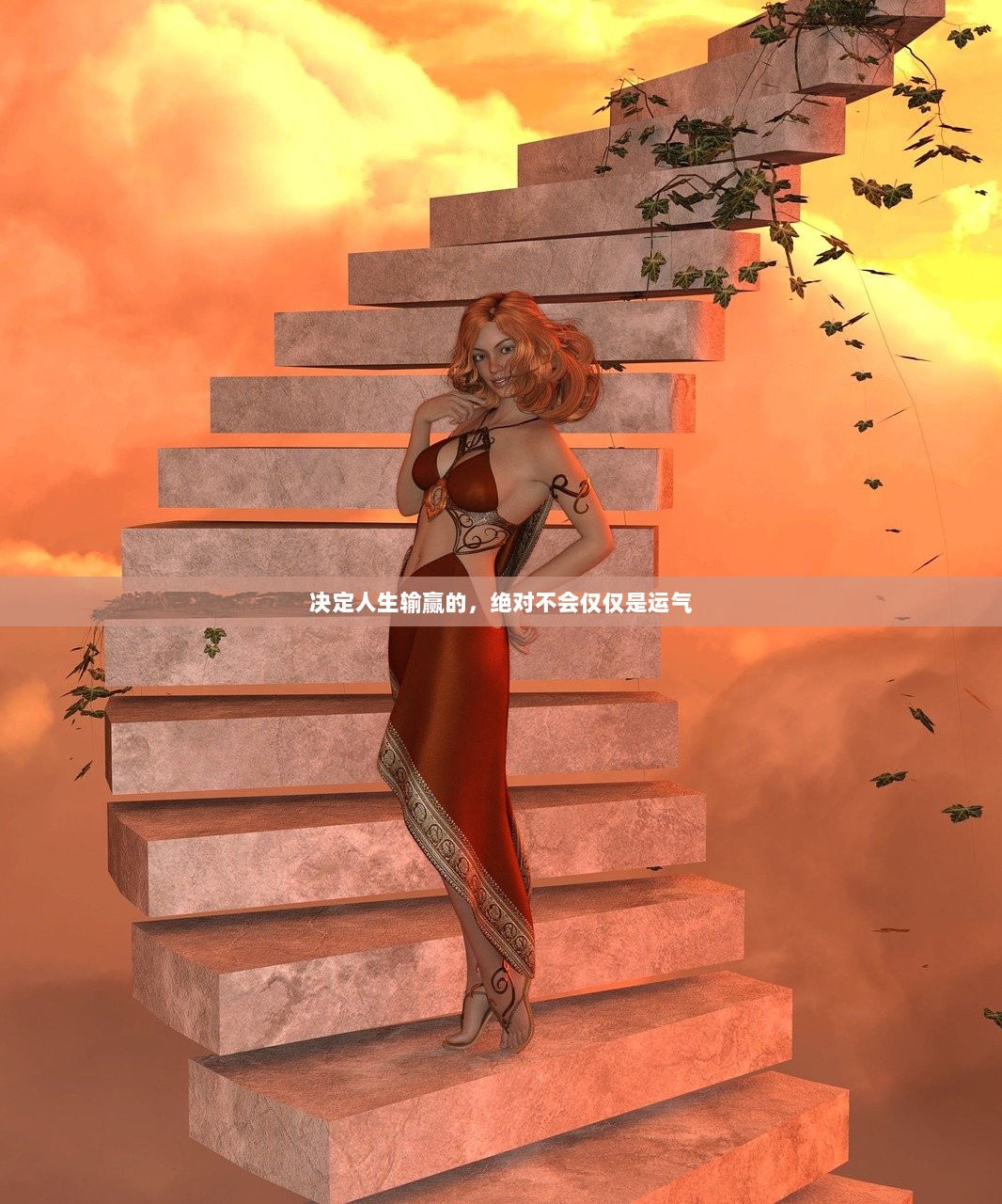 决定人生输赢的，绝对不会仅仅是运气