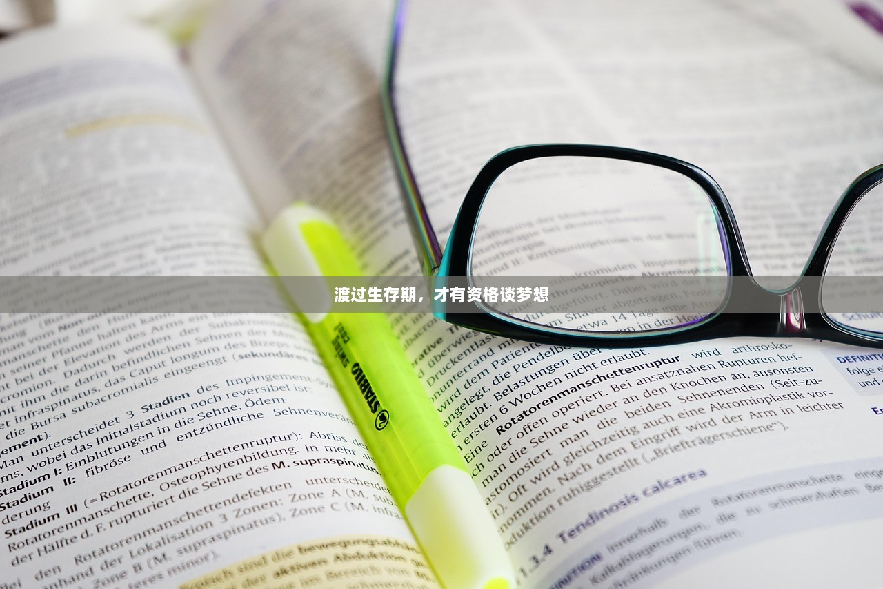 渡过生存期，才有资格谈梦想