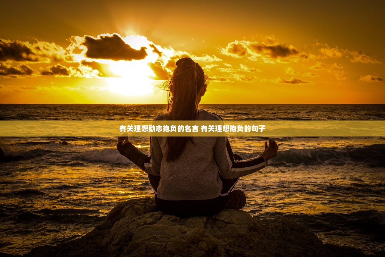 有关理想励志抱负的名言 有关理想抱负的句子