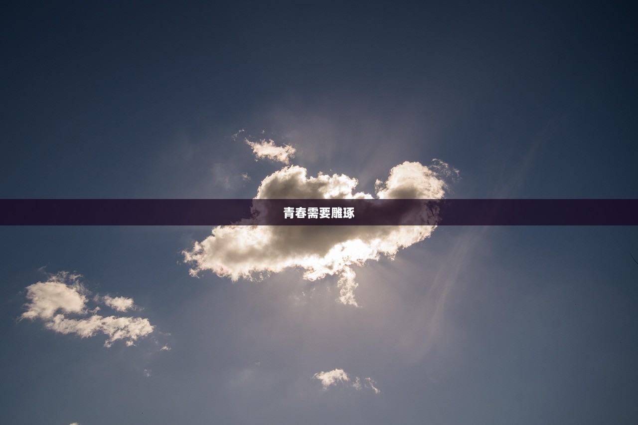 青春需要雕琢