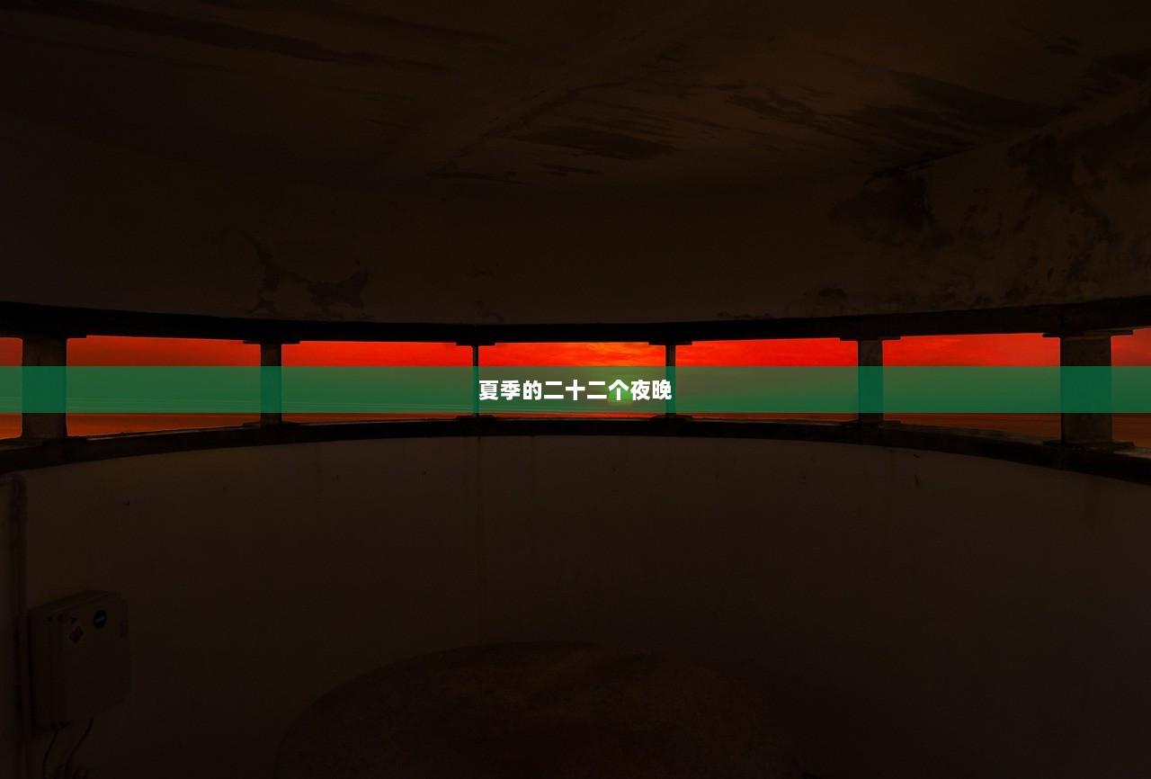 夏季的二十二个夜晚  第1张