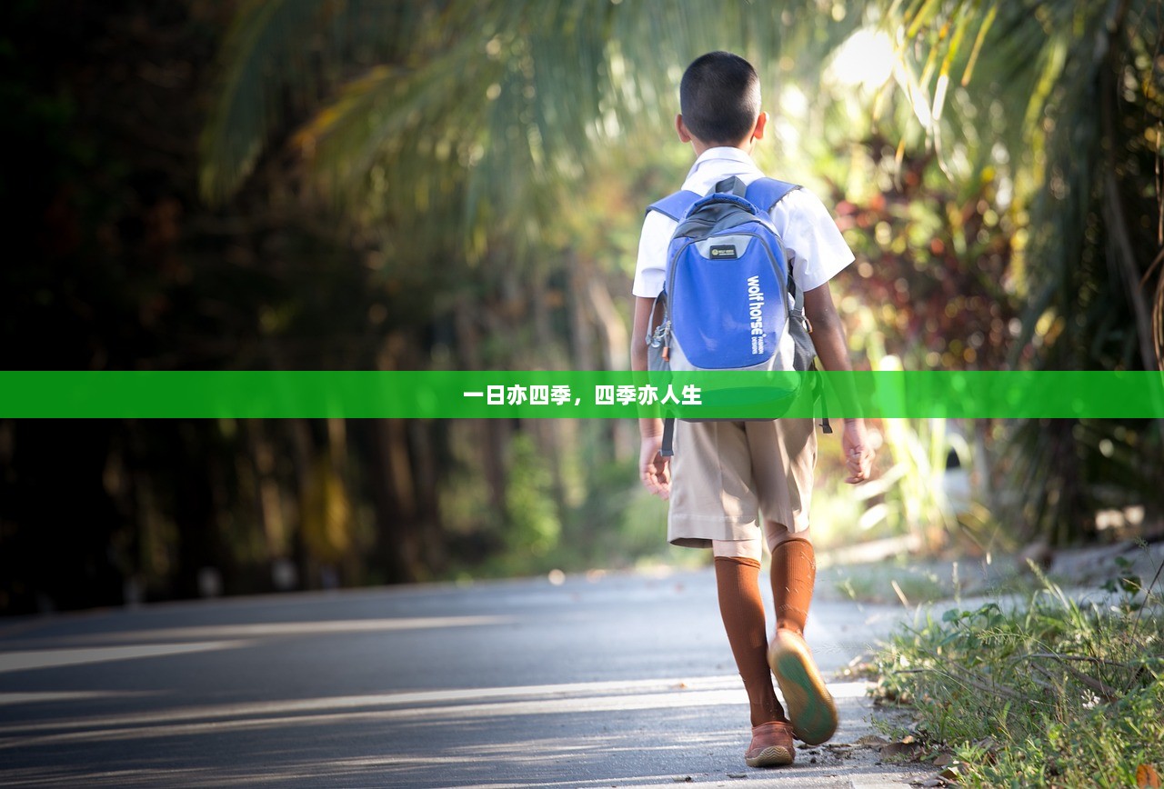 一日亦四季，四季亦人生