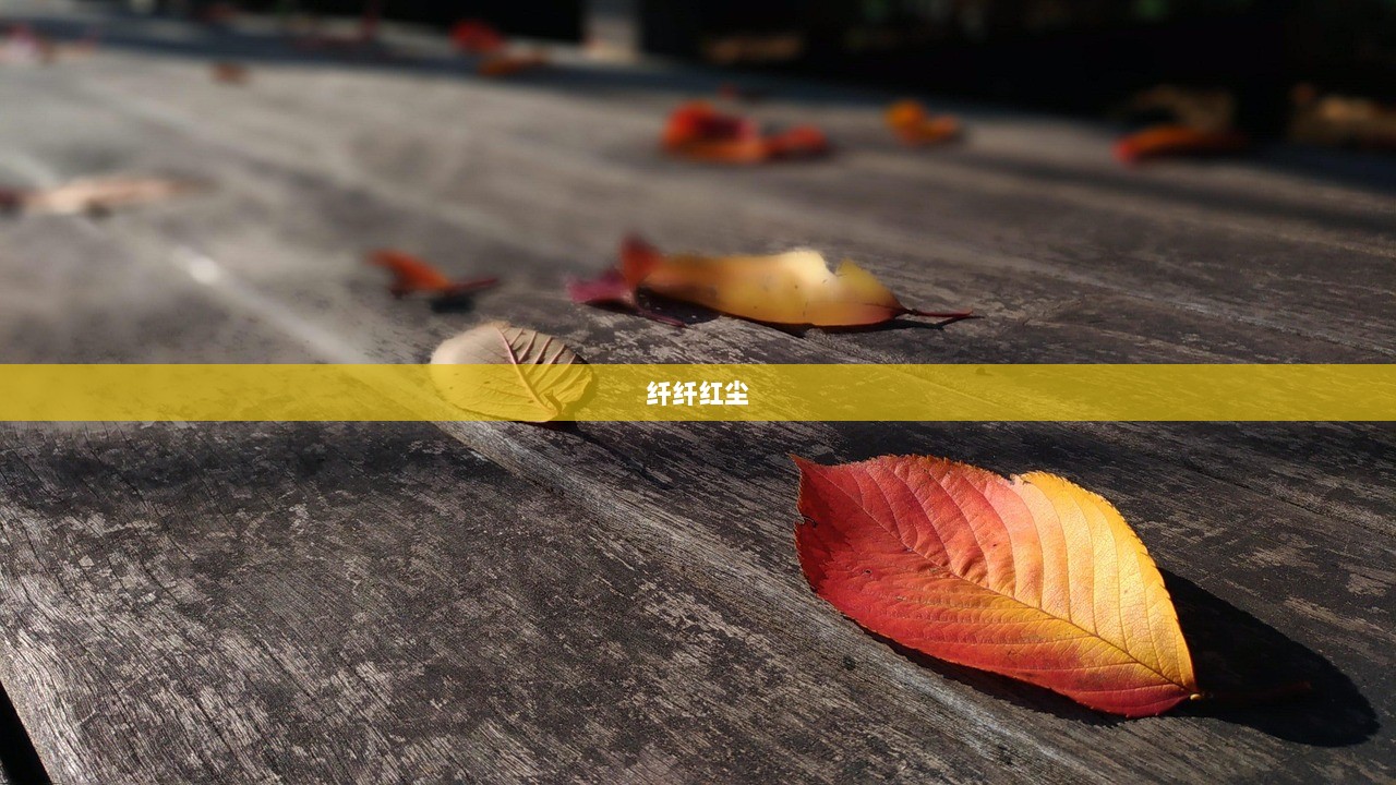 纤纤红尘  第1张