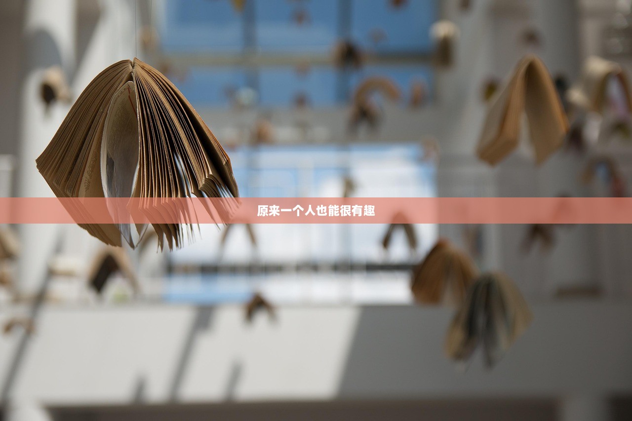 原来一个人也能很有趣