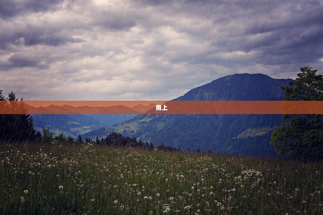 雨上