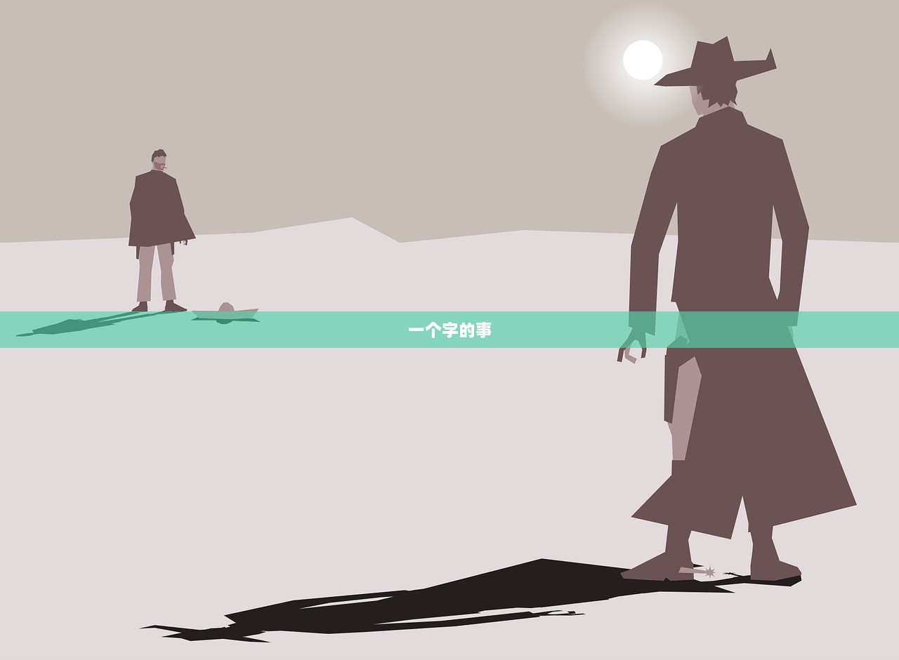 一个字的事