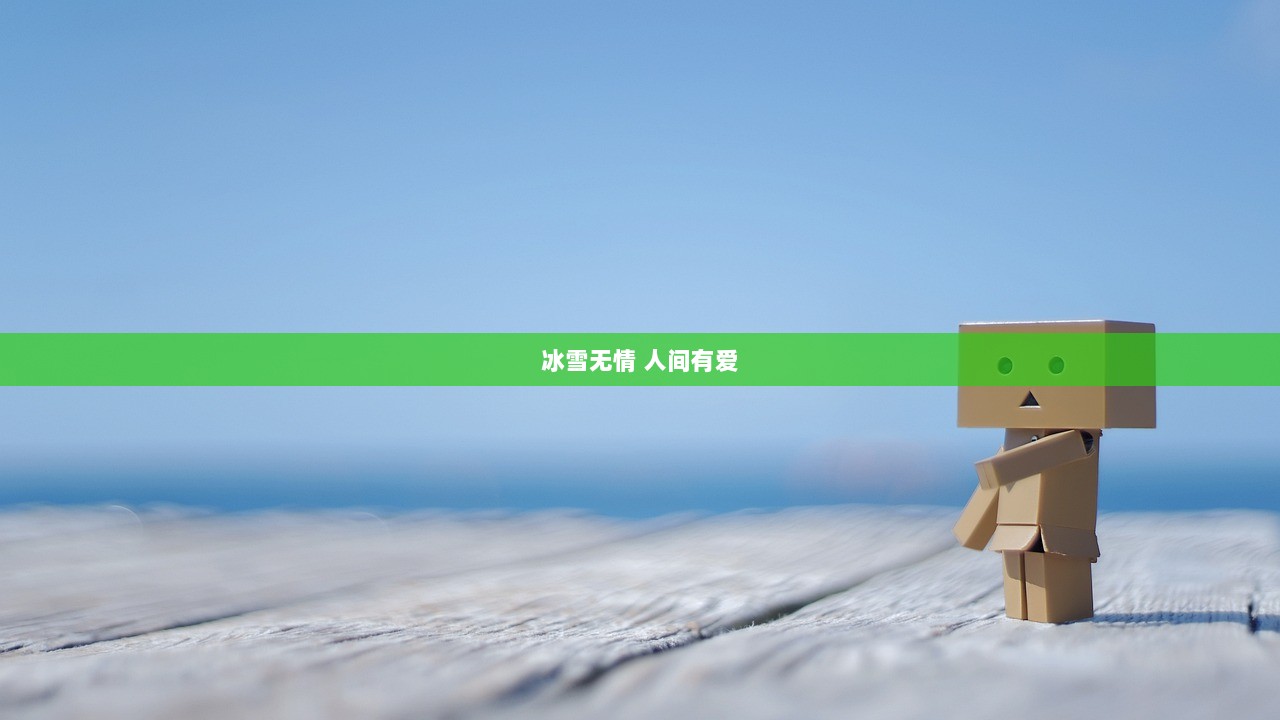 冰雪无情 人间有爱  第1张